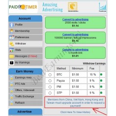 Country Must Upgrade To Cashout