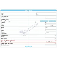 Ads Only for Certain Membership